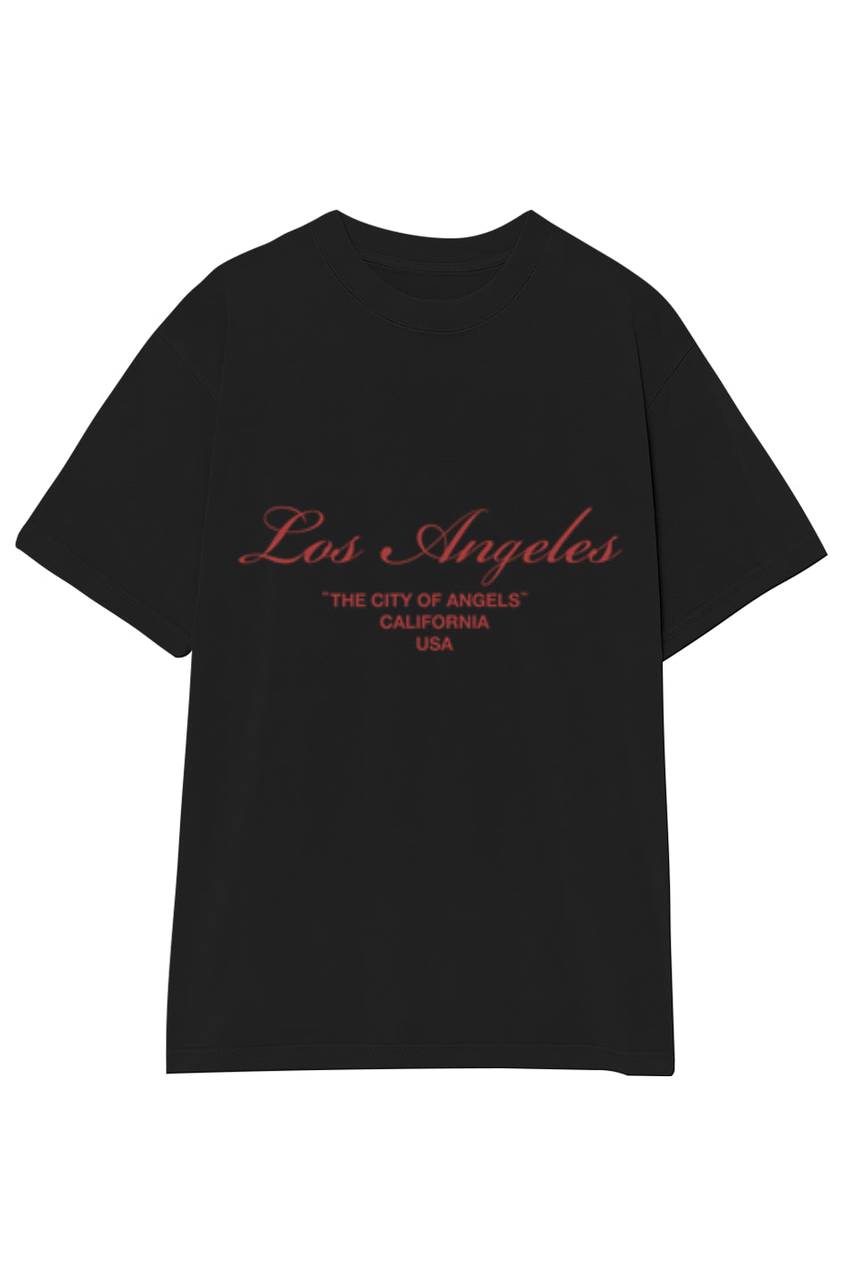 CITY OF ANGELS V1 SINGLE TEE BLACK