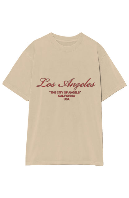 CITY OF ANGELS V1 SINGLE TEE BLACK