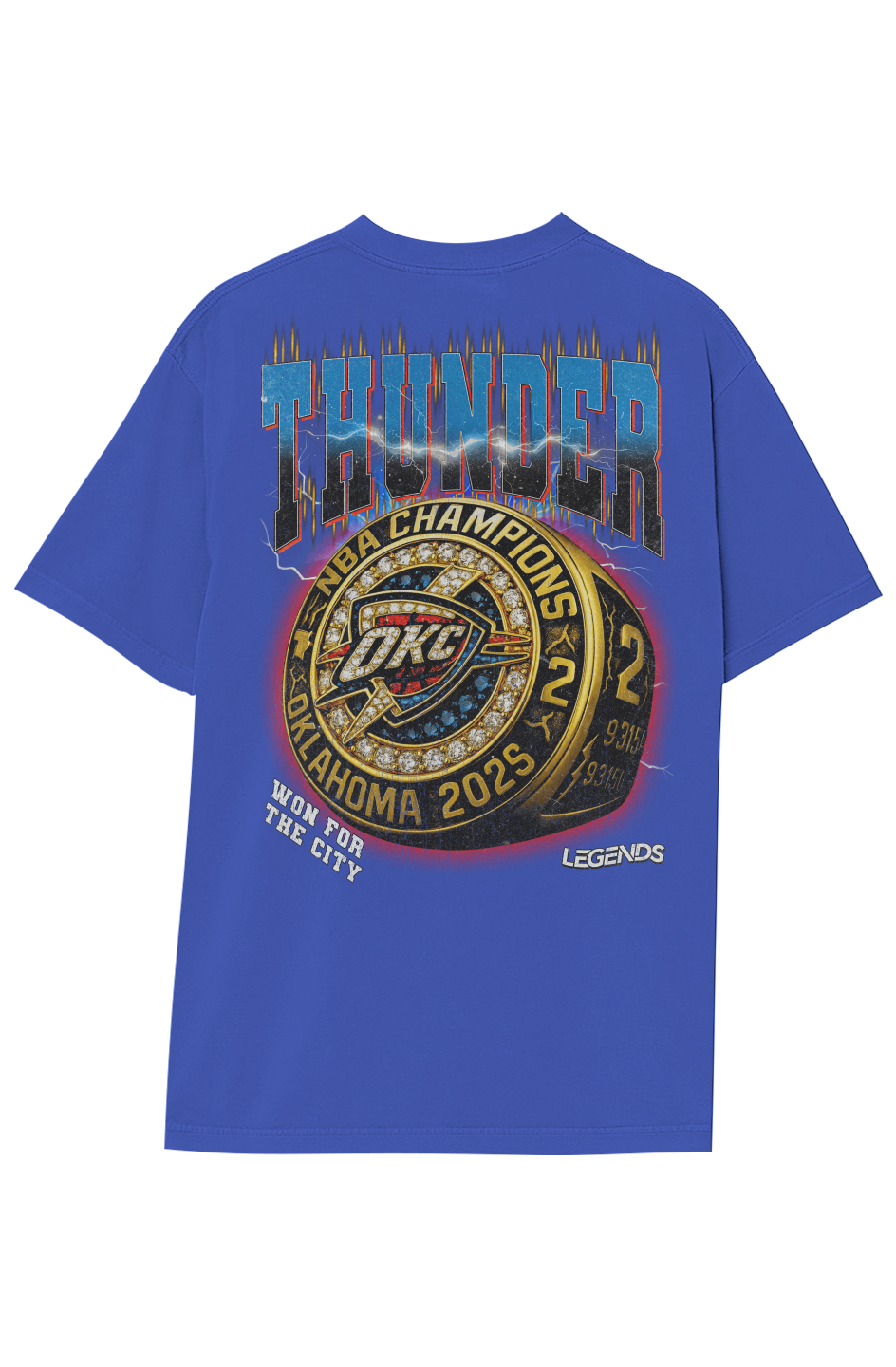 OKLAHOMA CITY THUNDER - NBA FINALS III (DOUBLE SIDED)
