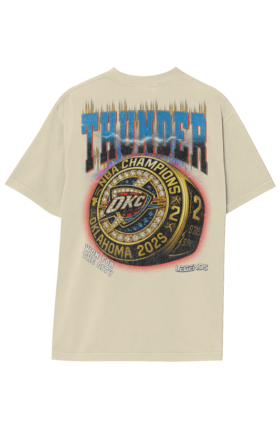 OKLAHOMA CITY THUNDER - NBA FINALS III (DOUBLE SIDED)