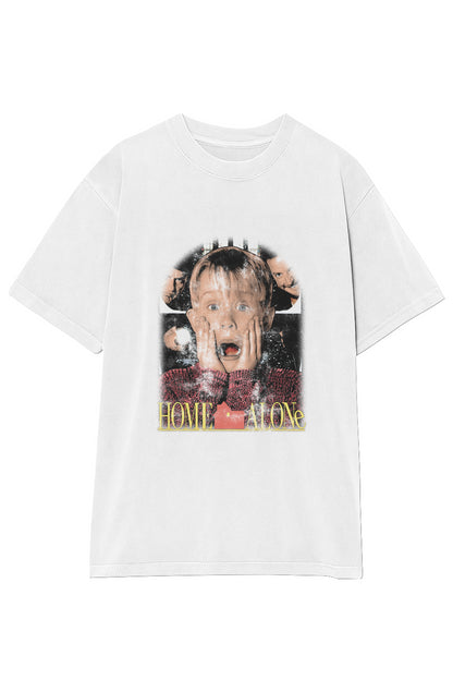 HOME ALONE BREAKING NEWS TEE (Double Sided) 