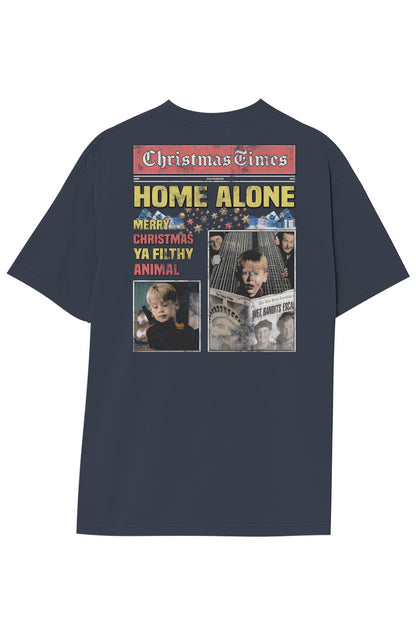 HOME ALONE BREAKING NEWS TEE (Double Sided) 