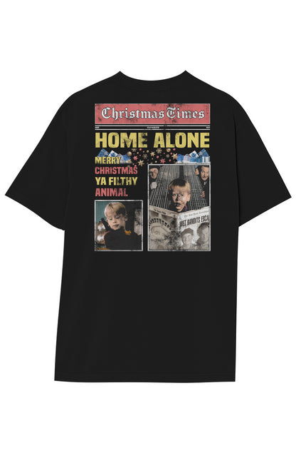 HOME ALONE BREAKING NEWS TEE (Double Sided) 