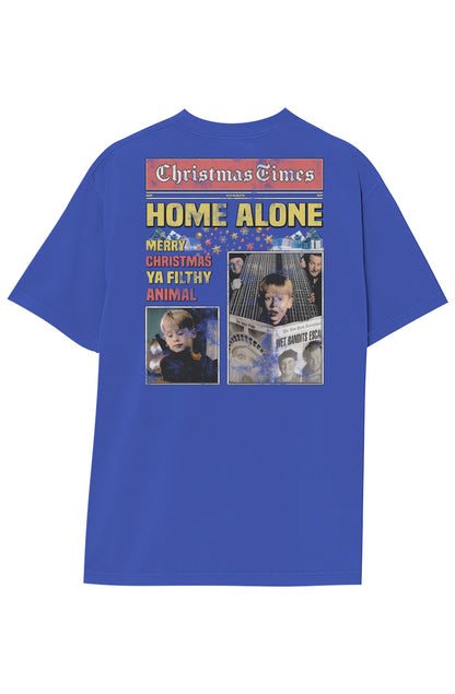 HOME ALONE BREAKING NEWS TEE (Double Sided)