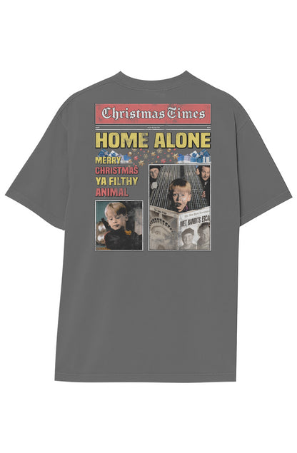 HOME ALONE BREAKING NEWS TEE (Double Sided)