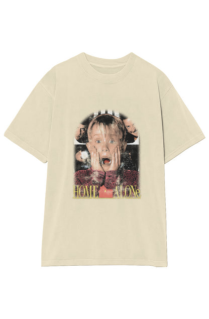 HOME ALONE BREAKING NEWS TEE (Double Sided)