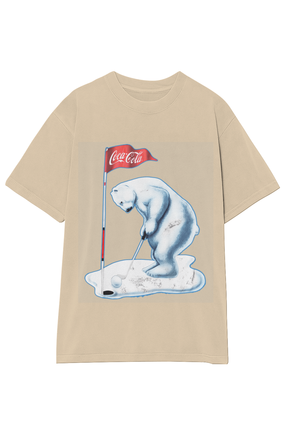 Coca-Cola Polar Bear Graffic Tee » Christmas Collection » Vintage