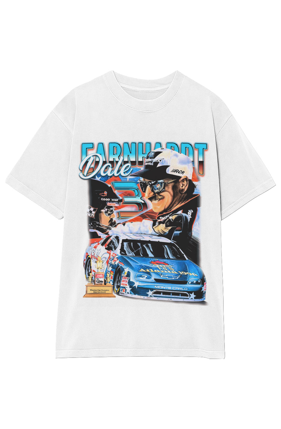 DALE EARNHARDT NASCAR TEE (Double Sided)