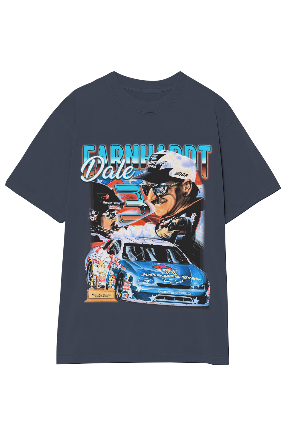 DALE EARNHARDT NASCAR TEE (Double Sided)