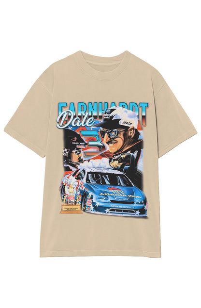 DALE EARNHARDT NASCAR TEE (Double Sided)