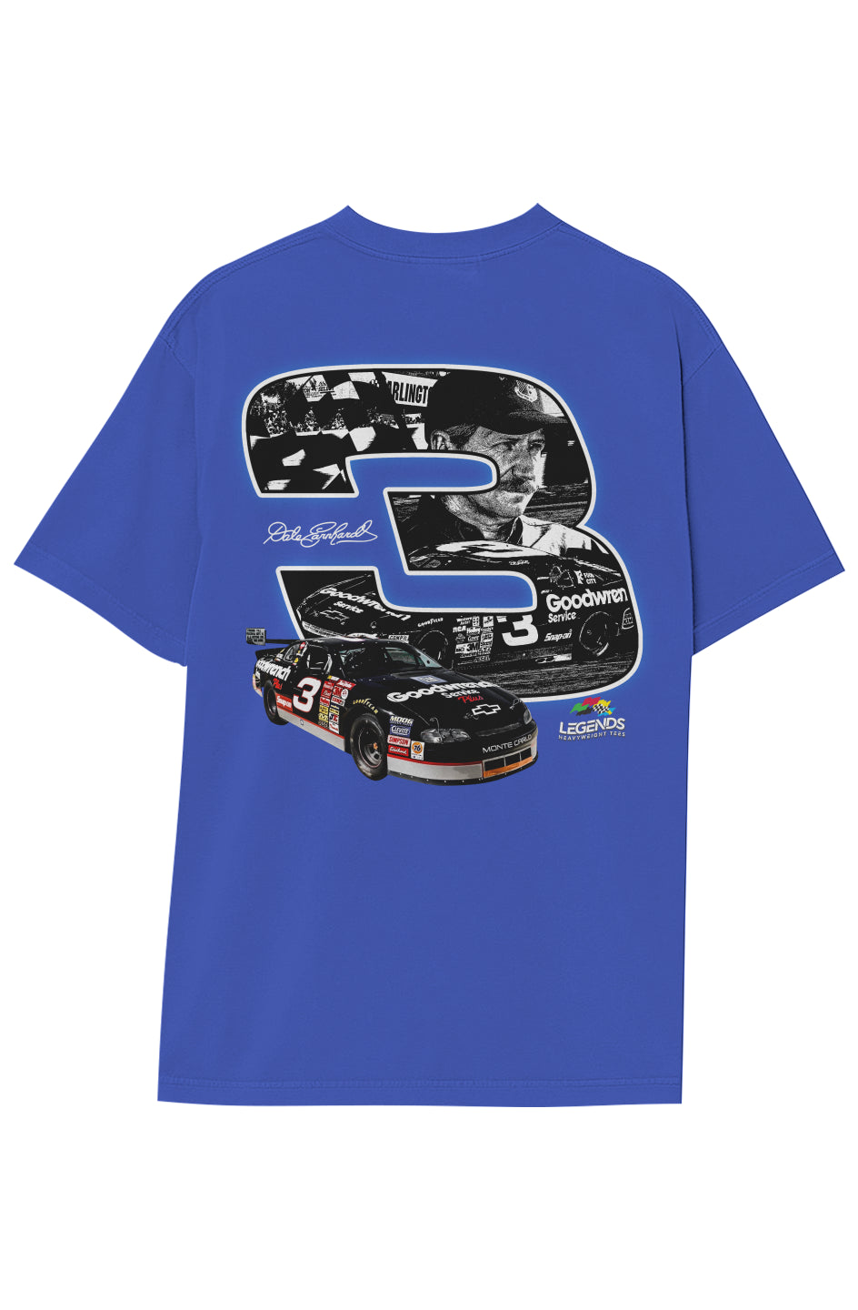 DALE EARNHARDT NASCAR TEE (Double Sided)
