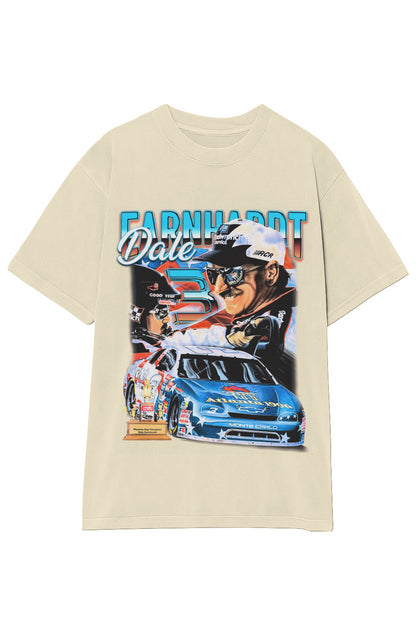 DALE EARNHARDT NASCAR TEE (Double Sided)