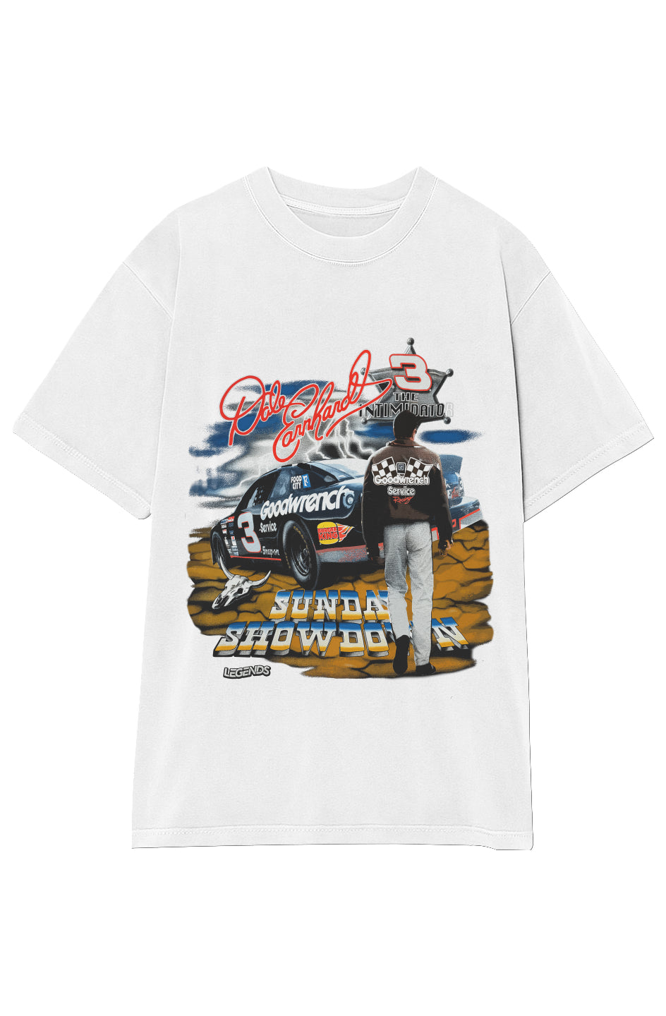 DALE EARNHARDT THE INTIMIDATOR TEE (Double Sided)