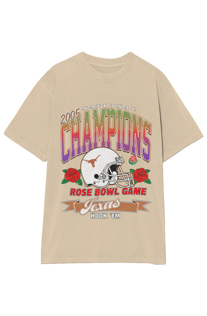 TEXAS LONGHORNS VINTAGE 2005 ROSE BOWL TEE
