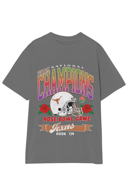 TEXAS LONGHORNS VINTAGE 2005 ROSE BOWL TEE