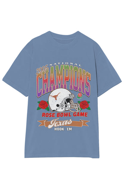 TEXAS LONGHORNS VINTAGE 2005 ROSE BOWL TEE