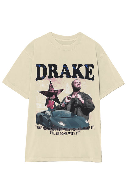 DRAKE VINTAGE TEE
