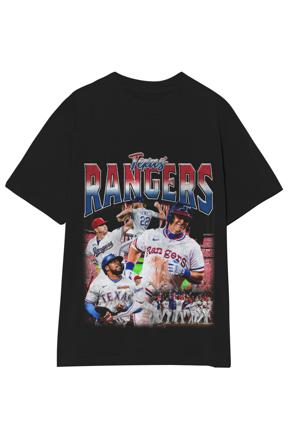 TEXAS RANGERS TEE (Double Sided)