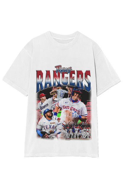 TEXAS RANGERS TEE (Double Sided)