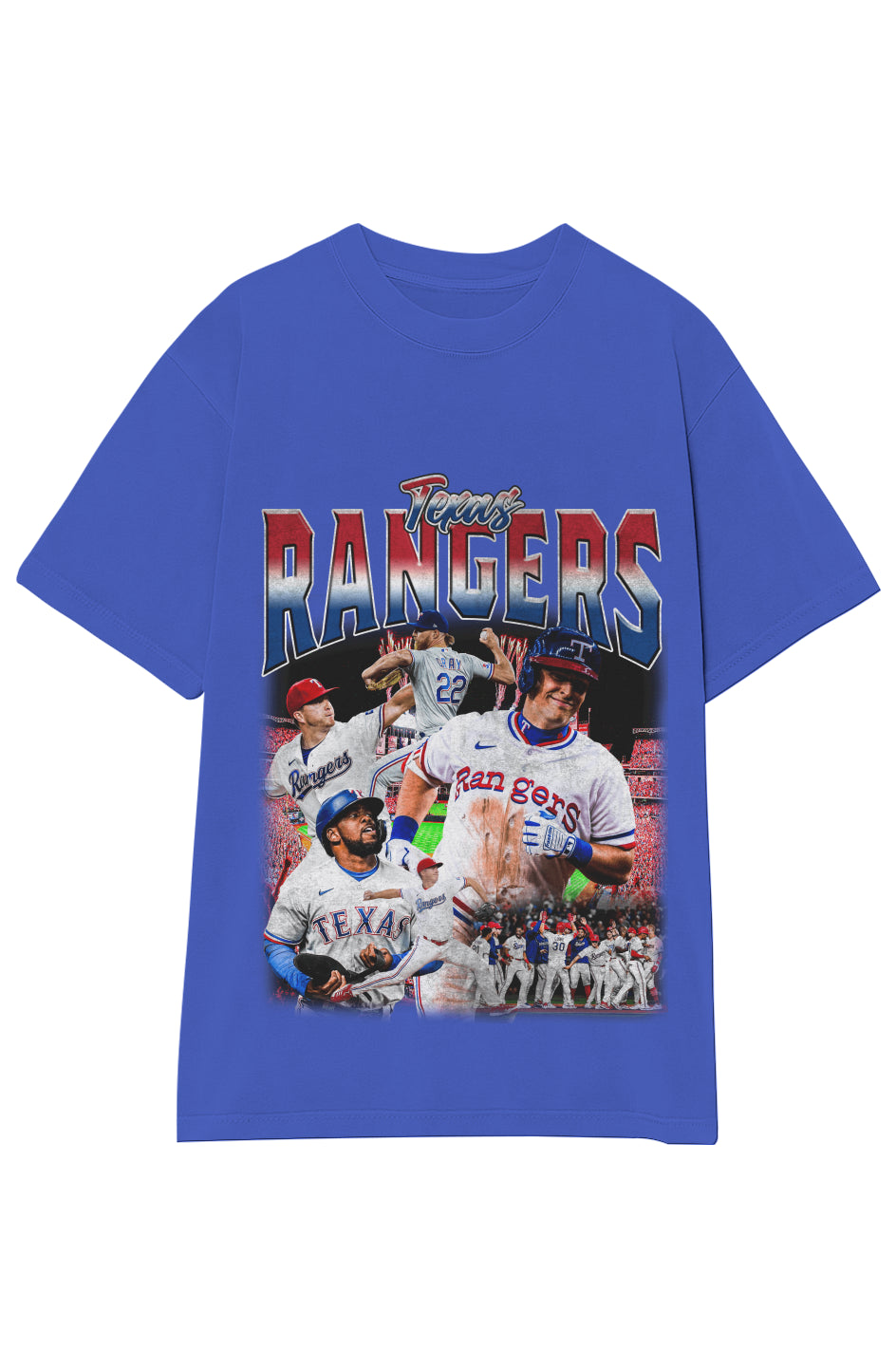 TEXAS RANGERS TEE (Double Sided)
