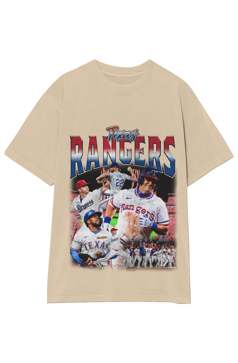 TEXAS RANGERS TEE (Double Sided)