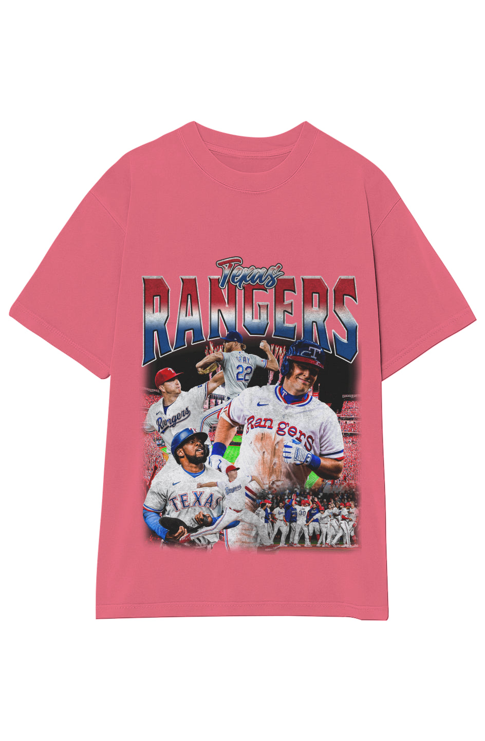 TEXAS RANGERS TEE (Double Sided)