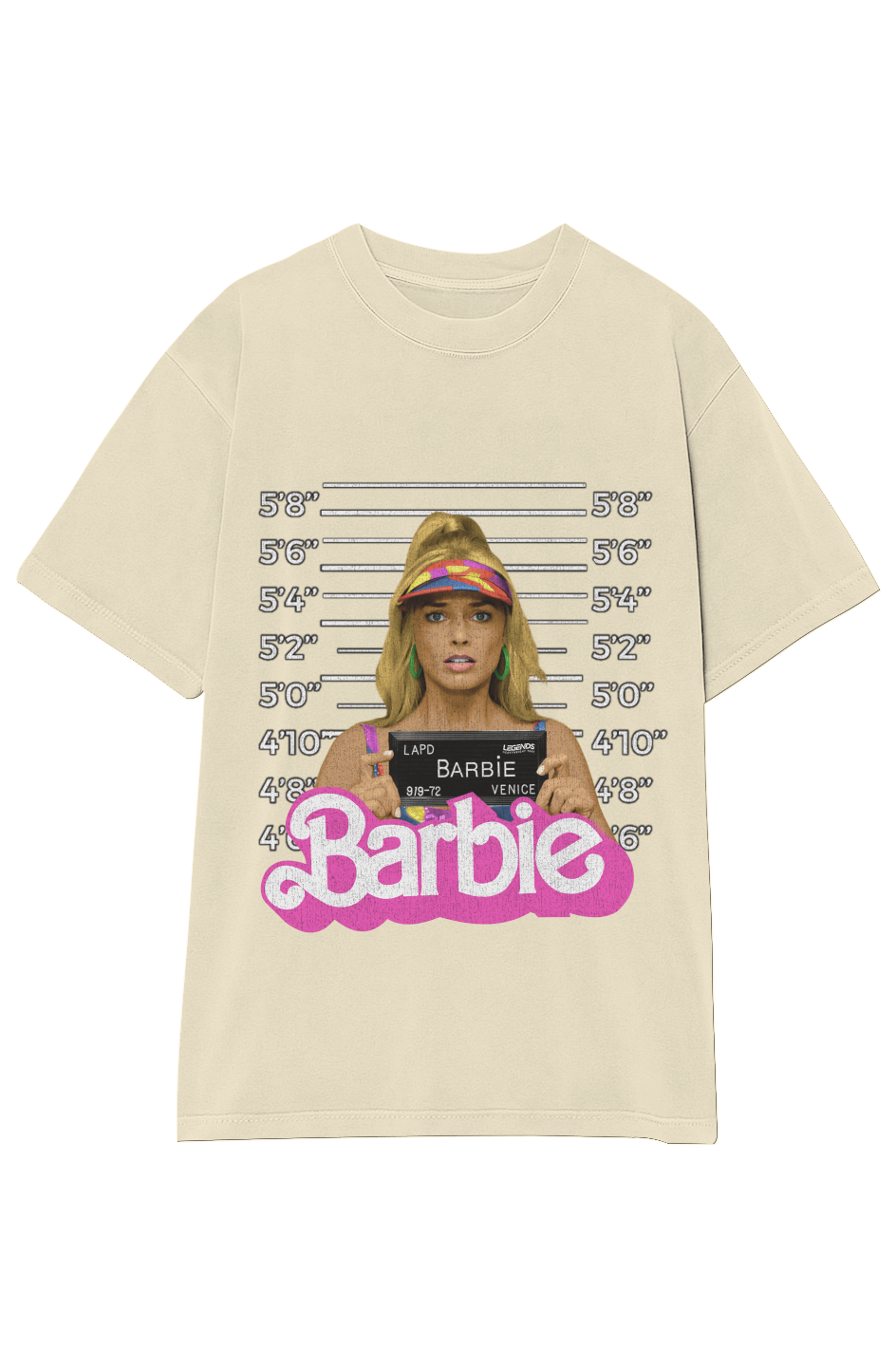 BARBIE MUGSHOT VINTAGE TEE