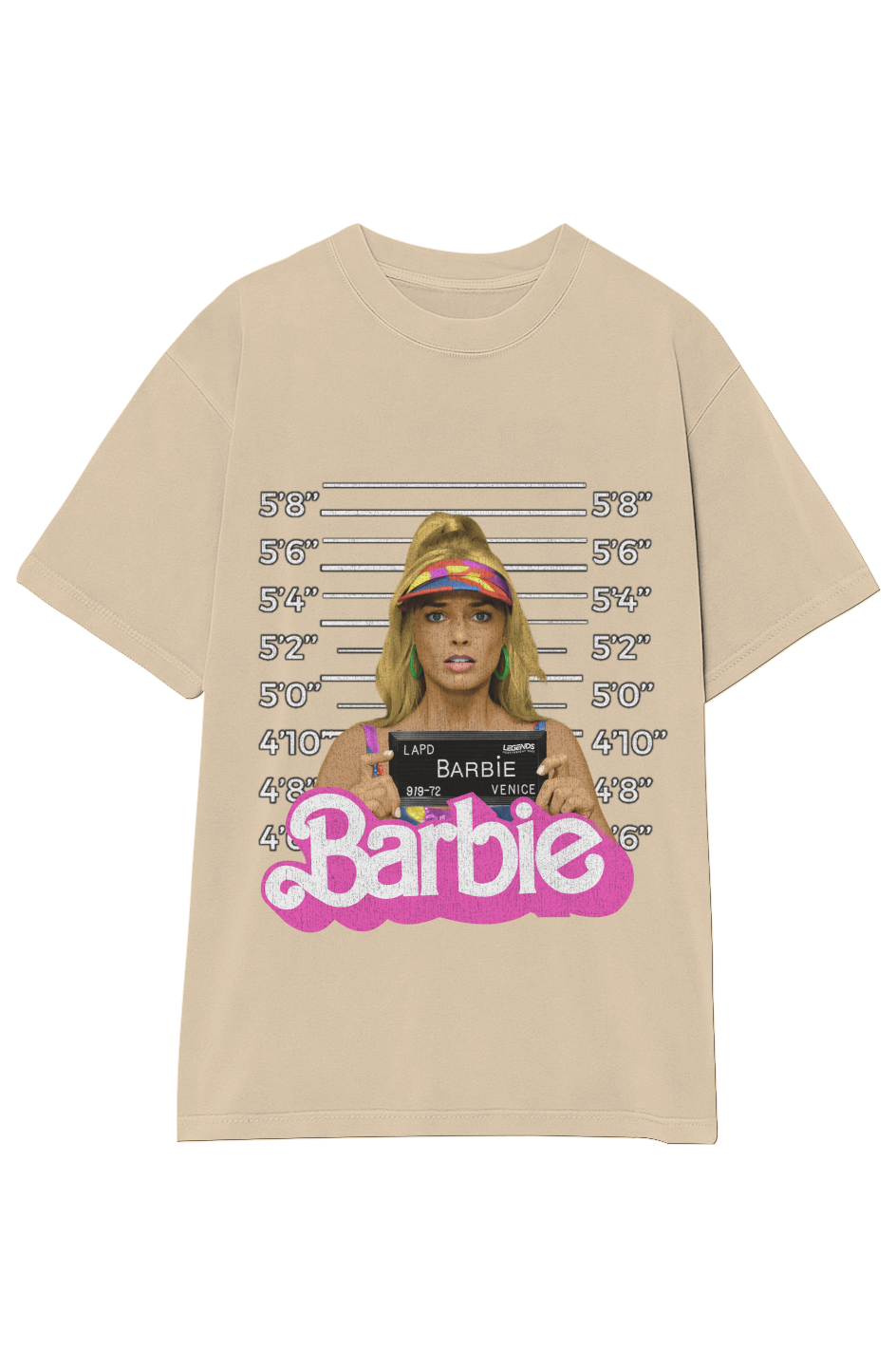 BARBIE MUGSHOT VINTAGE TEE
