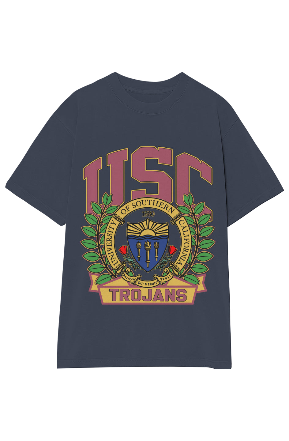 UNIVERSITY OF SOUTHERN CALIFORNIA TROJANS 1880 VINTAGE TEE