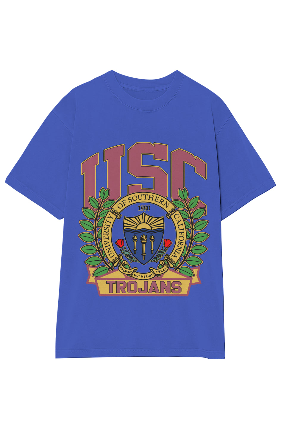 UNIVERSITY OF SOUTHERN CALIFORNIA TROJANS 1880 VINTAGE TEE