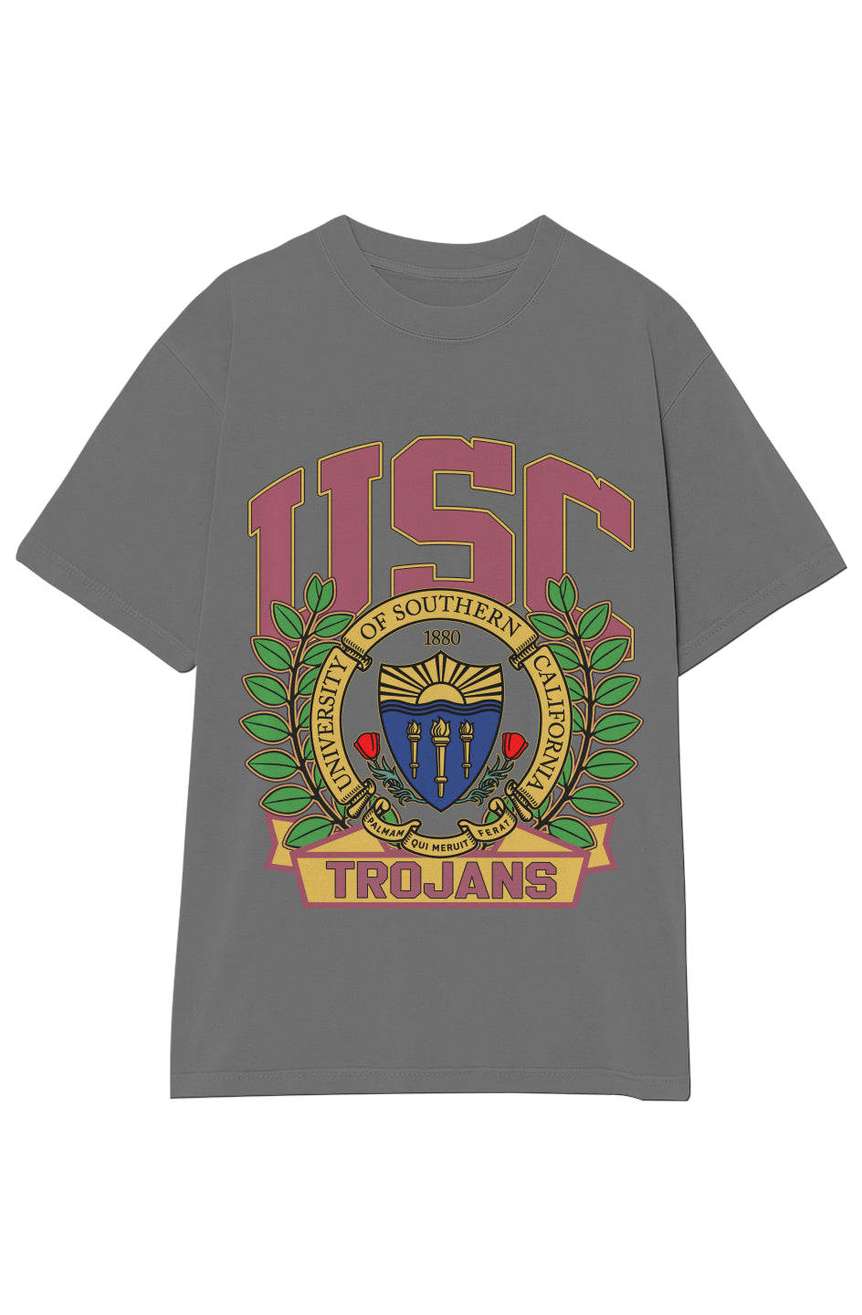 UNIVERSITY OF SOUTHERN CALIFORNIA TROJANS 1880 VINTAGE TEE