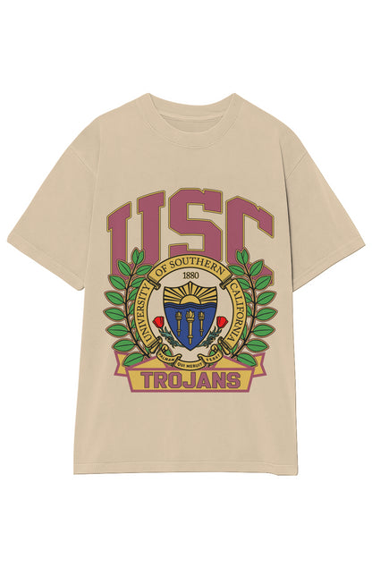 UNIVERSITY OF SOUTHERN CALIFORNIA TROJANS 1880 VINTAGE TEE