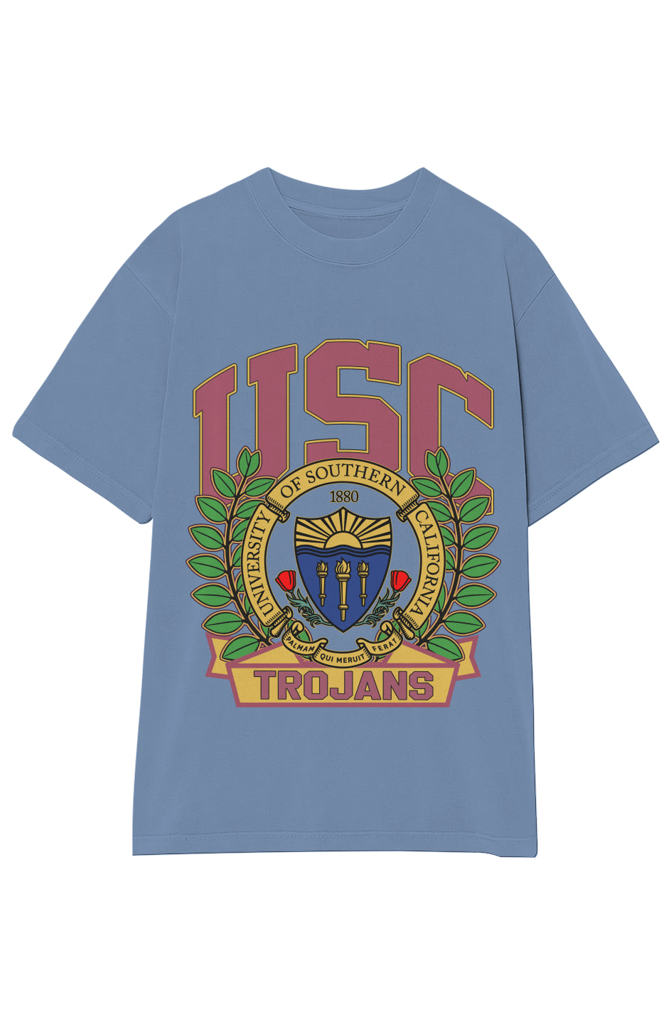 UNIVERSITY OF SOUTHERN CALIFORNIA TROJANS 1880 VINTAGE TEE