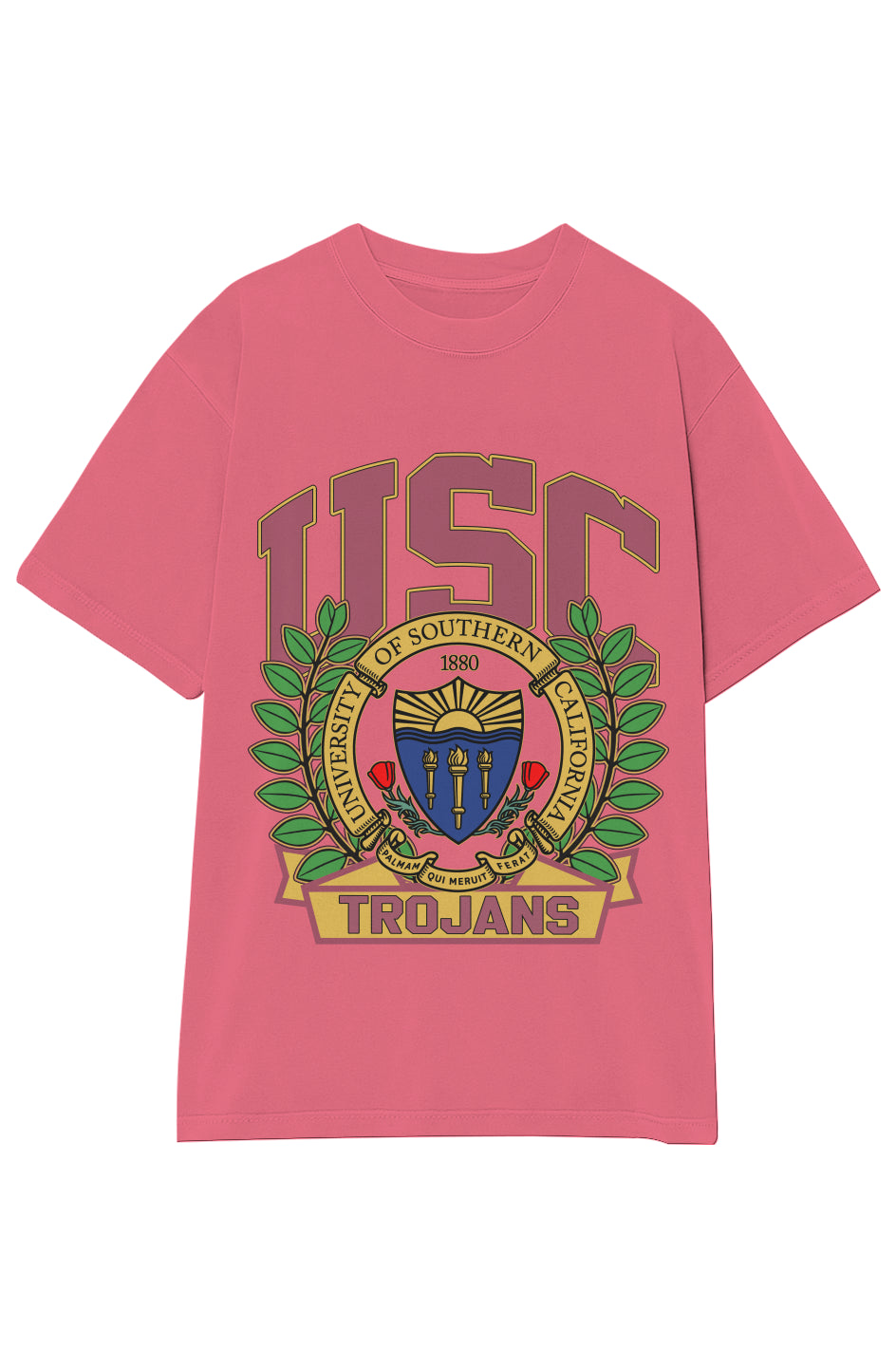 UNIVERSITY OF SOUTHERN CALIFORNIA TROJANS 1880 VINTAGE TEE
