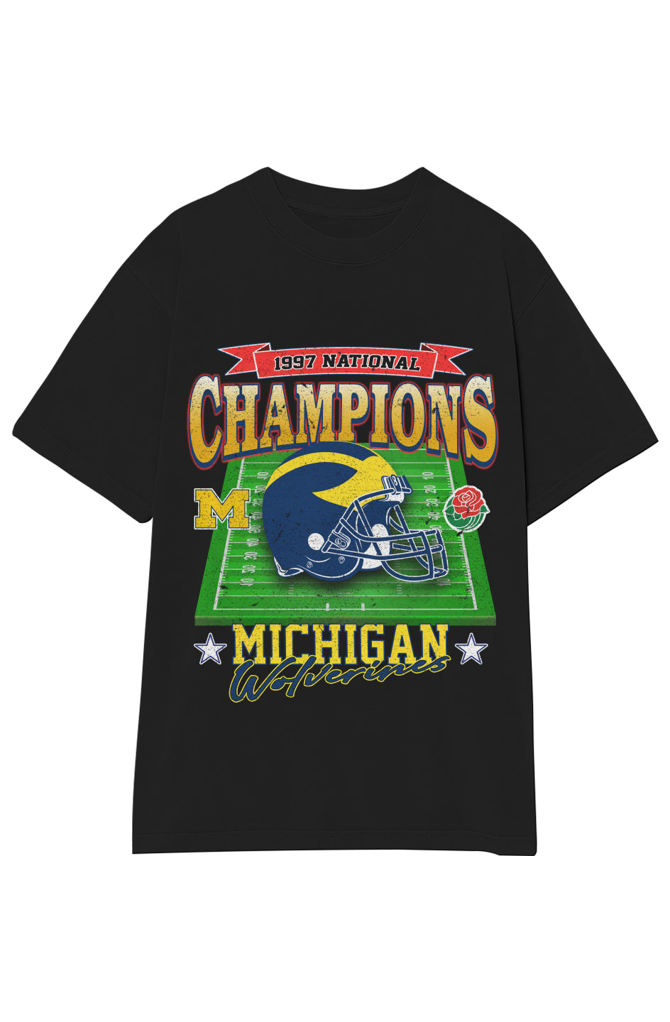 WOLVERINES VINTAGE 1997 ROSE BOWL TEE 