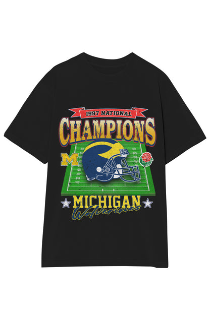 WOLVERINES VINTAGE 1997 ROSE BOWL TEE 