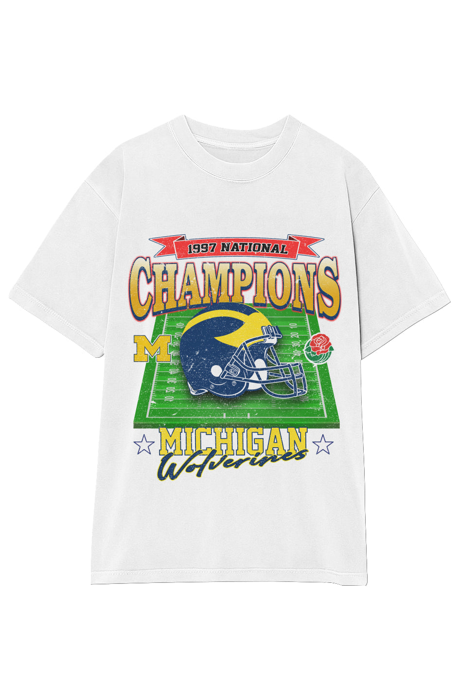 WOLVERINES VINTAGE 1997 ROSE BOWL TEE 