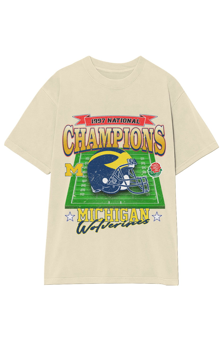 WOLVERINES VINTAGE 1997 ROSE BOWL TEE