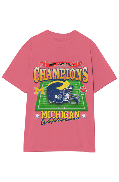WOLVERINES VINTAGE 1997 ROSE BOWL TEE