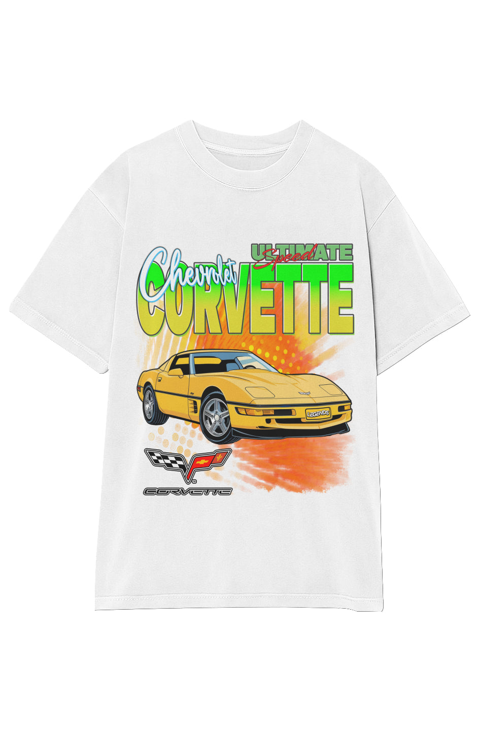 CORVETTE ULTIMATE SPEED CLASSICS TEE (Double Sided)