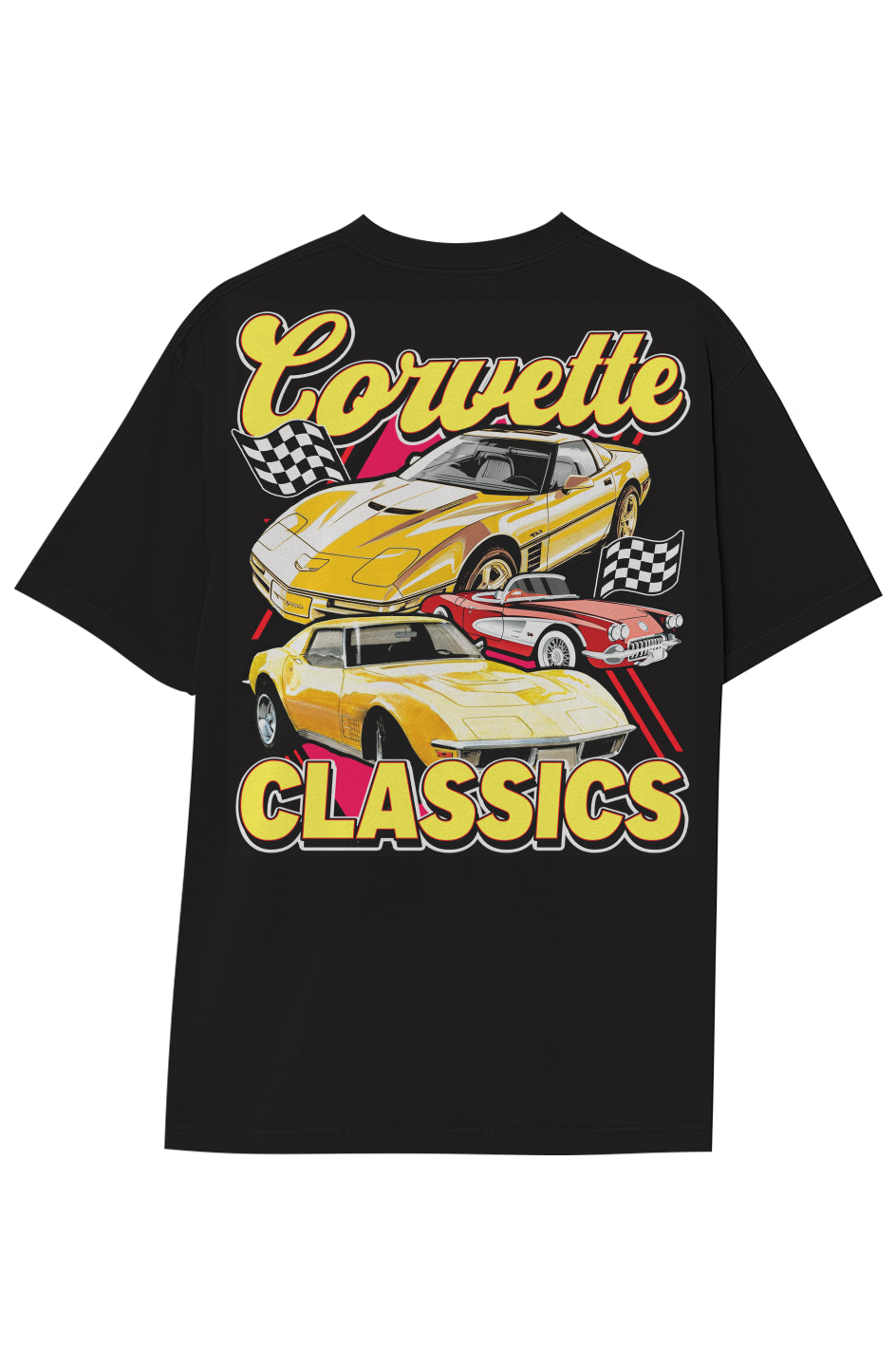 CORVETTE ULTIMATE SPEED CLASSICS TEE (Double Sided)