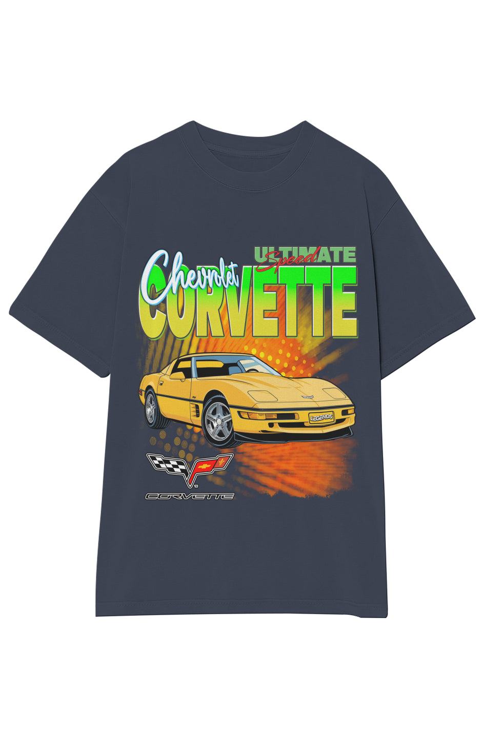CORVETTE ULTIMATE SPEED CLASSICS TEE (Double Sided)