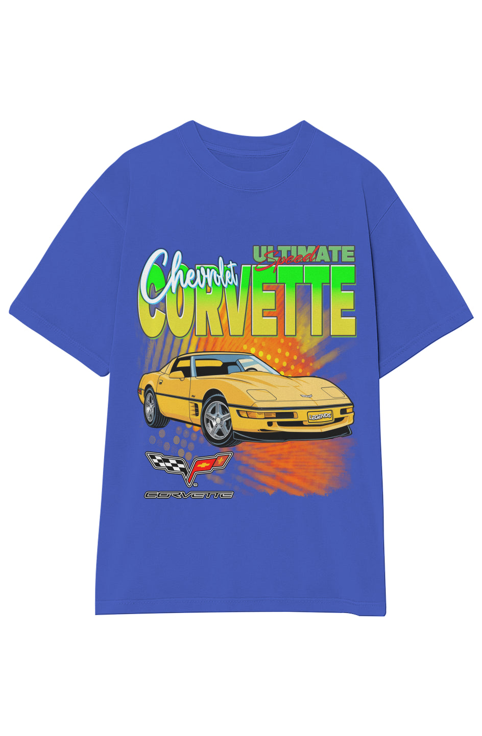 CORVETTE ULTIMATE SPEED CLASSICS TEE (Double Sided)