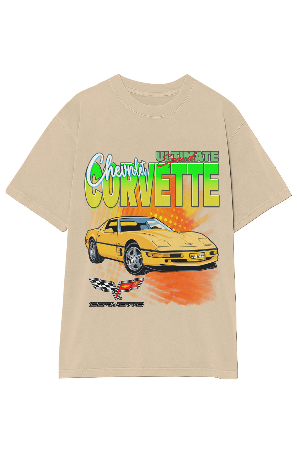CORVETTE ULTIMATE SPEED CLASSICS TEE (Double Sided)