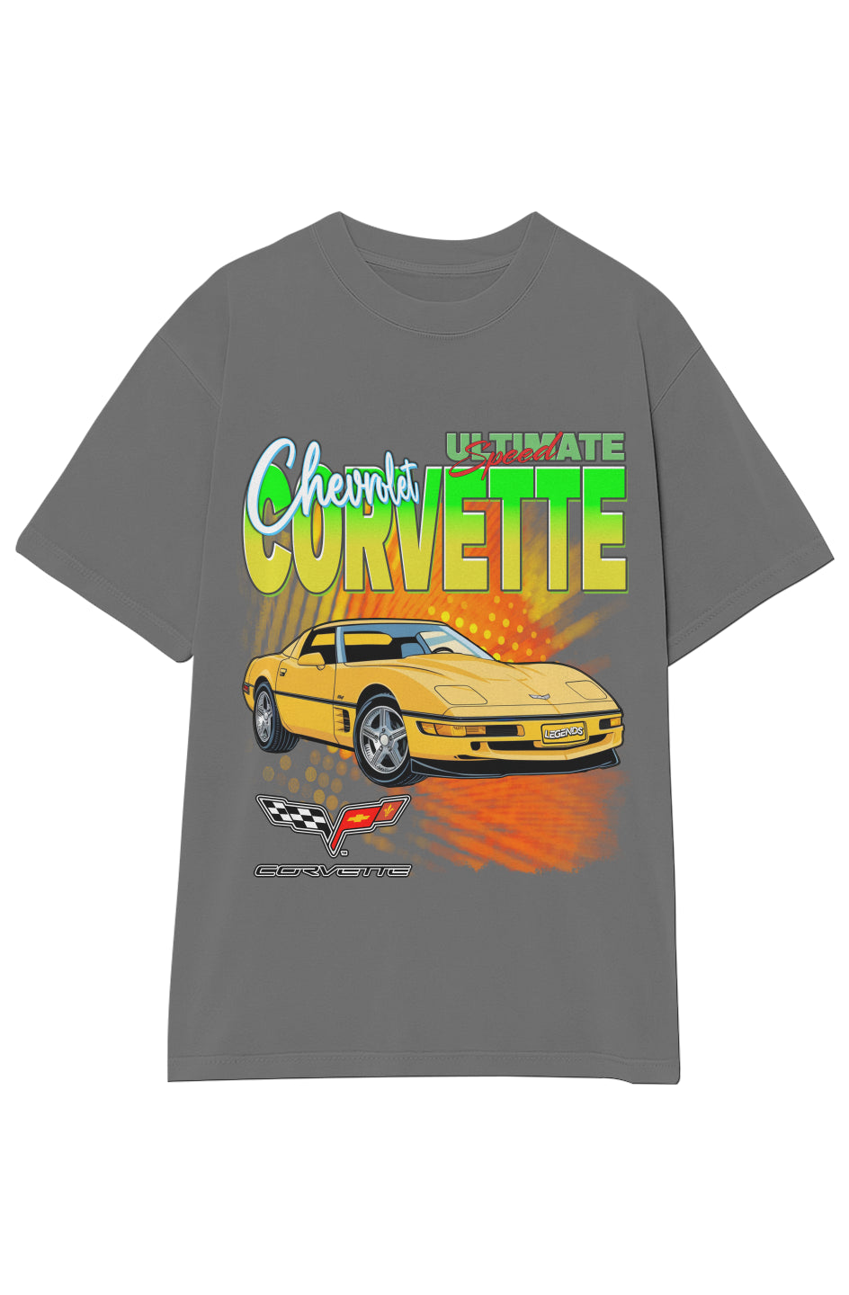 CORVETTE ULTIMATE SPEED CLASSICS TEE (Double Sided)