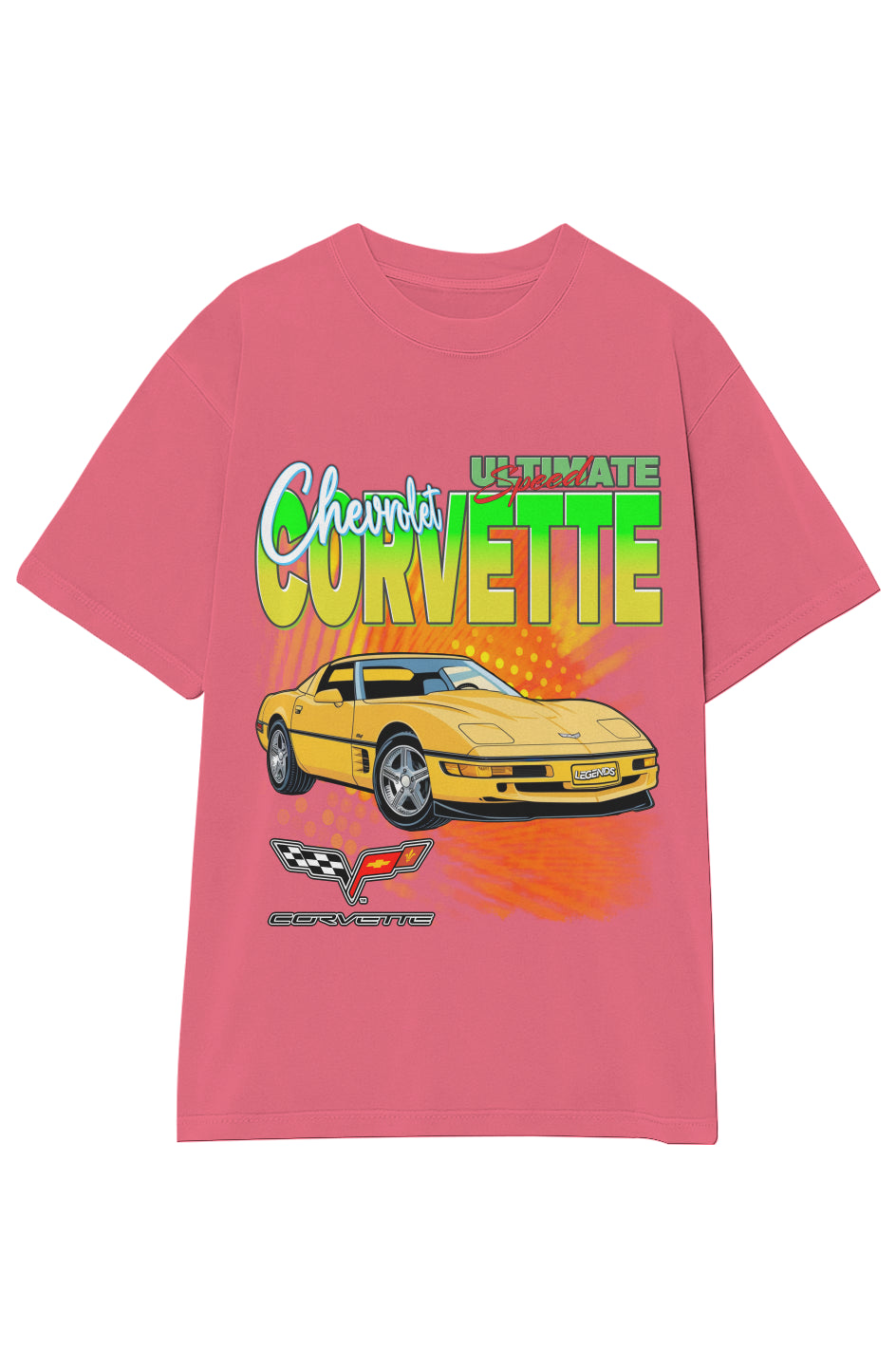 CORVETTE ULTIMATE SPEED CLASSICS TEE (Double Sided)
