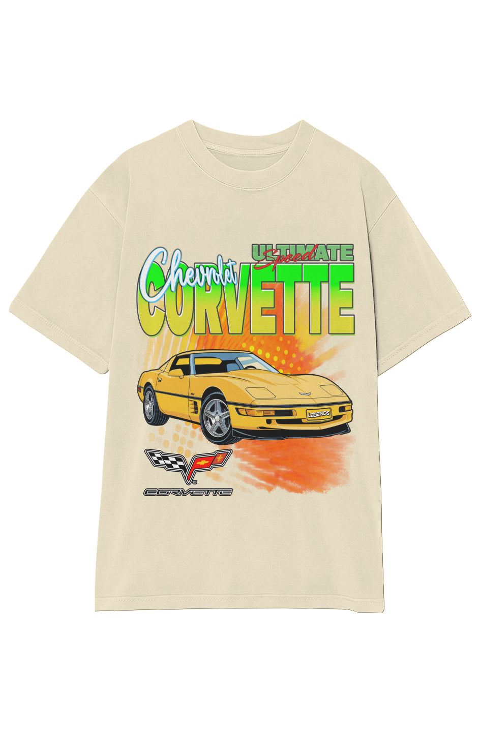 CORVETTE ULTIMATE SPEED CLASSICS TEE (Double Sided)
