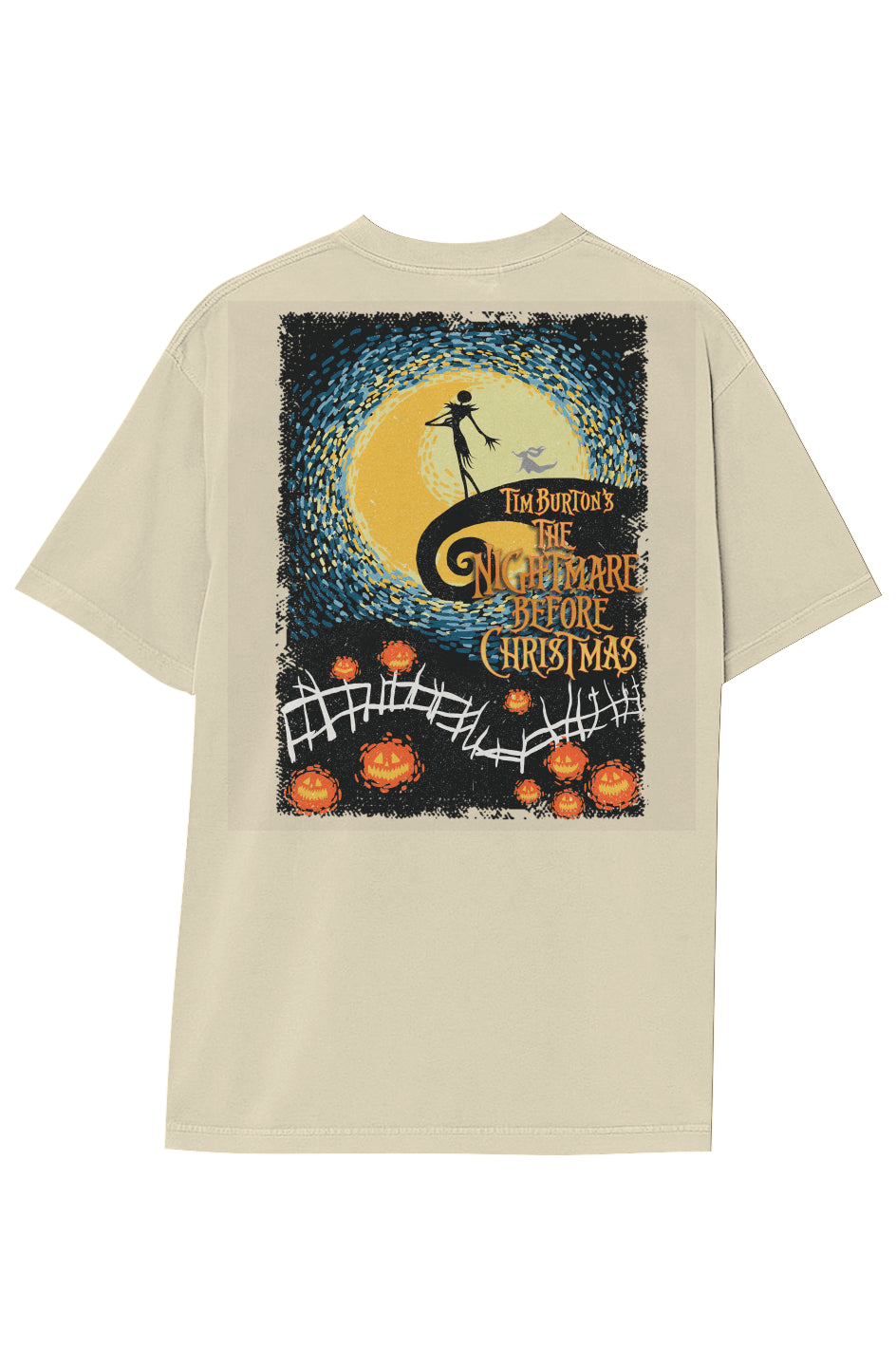 TIME BURTON'S THE NIGHTMARE BEFORE CHRISTMAS TEE (Double Sided)