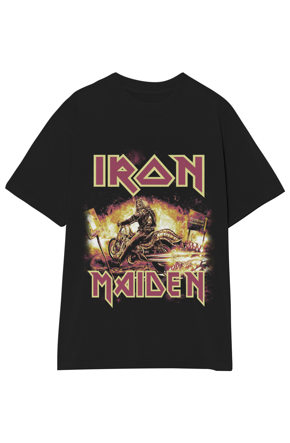 IRON MAIDEN LONG SLEEVE TEE