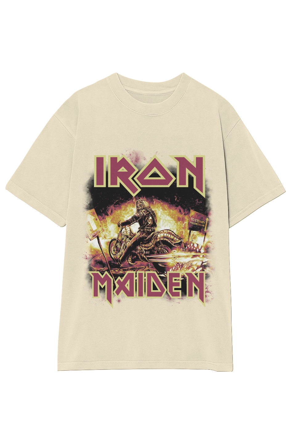 IRON MAIDEN LONG SLEEVE TEE